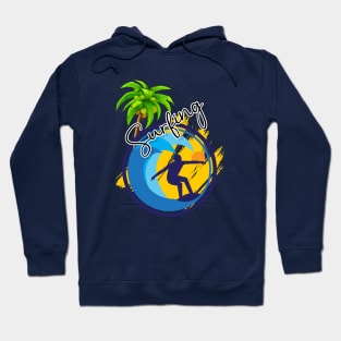 surfing Hoodie